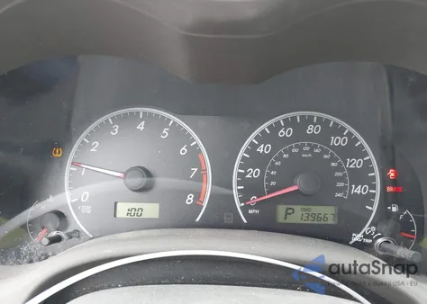 2010 Toyota Corolla Le из США, поврежденный, VIN 1NXBU4EE7AZ197456